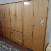کمد دیواری سه تیکه|جاکفشی، کمد، دراور|گنبد کاووس, |دیوار