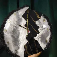 ساعت دیواری رزینی