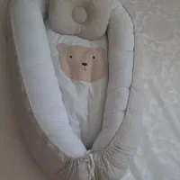 تشک گارد دار نوزاد و بالش نوزادی