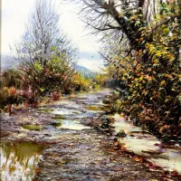 تابلو نقاشی رنگ روغن روی بوم