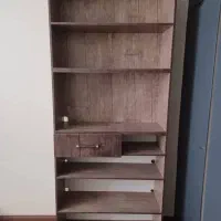کتابخانه تمام MDFشیک کشودار در حد نو