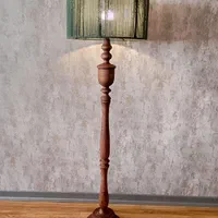 آباژور ایستاده چوبی مدل بلوط|چراغ خواب و آباژور|مشهد, آزادشهر|دیوار