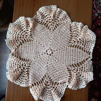 رومیزی قلاب بافی چین دار|صنایع دستی و سایر لوازم تزئینی|تهران, اوین|دیوار