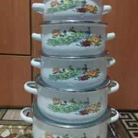 سرویس قابلمه لعابی 10پارچه