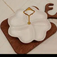 ظروف پذیرایی چینی بلورجات و سنگی پایه‌دار کادویی|ظروف سرو و پذیرایی|مشهد, کوثر|دیوار