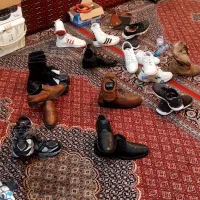 کفش سایز ۴۷ چرم با پوتین و چند جفت دیگه