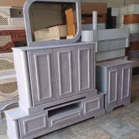 آینه کنسول و میز تلویزیون کد2025|بوفه، ویترین، کنسول|ارومیه, |دیوار