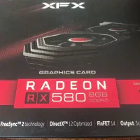کارت گرافیک rx580 و پاور گریت وال 1650 وات