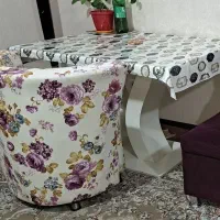میز ناهارخوری ۴نفره نو تمیز ساعت، میز تی وی|میز و صندلی غذاخوری|اهواز, سپیدار|دیوار