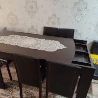 میز نهار خوری|میز و صندلی غذاخوری|شیراز, دینکان|دیوار