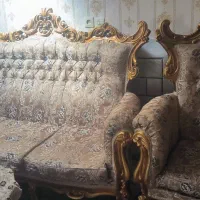 مبل سلطنتی 9 نفره|مبلمان خانگی و میز عسلی|الیگودرز, |دیوار