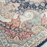 یک جفت فرش 9 متری سورمه ای مشهد