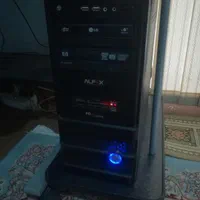 کامپیوتر همراه با میز،، کاملا سالم با رم 2