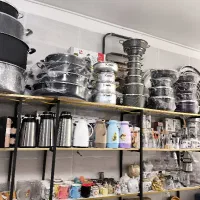 انواع خورده ریز اشپزخانه|ظروف پختوپز|قم, قلعه کامکار|دیوار