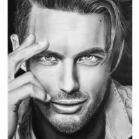 نقاش سیاه قلم