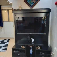 میز ام دی اف مشکی سالم بدون خط وخش