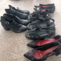 چند جفت کفش زنانه، اسکیت، قالباق پراید|کیف، کفش، کمربند|کرمانشاه, |دیوار