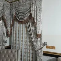 دوپرده چهارمتری و یک متری .|پرده، رانر، رومیزی|کوه چنار, |دیوار