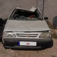 شاسی پلم سمت شاگرد ترک داره سافق با درها زده