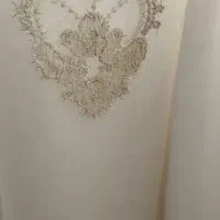 پرده بسیار شیک  با پارچه حریر و گیپور زیبا و جدید|پرده، رانر، رومیزی|زابل, |دیوار