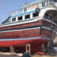 یک فروند لنج باری با موتور کاتر پیلار