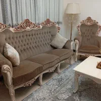 مبل چوبی|مبلمان خانگی و میز عسلی|محمدیه-قزوین, |دیوار