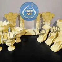 ست ظروف هفت سین سنگ مصنوعی