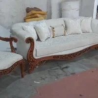 مبل کلاسیک راحتی،مبل شیک|مبلمان خانگی و میز عسلی|ماهدشت, |دیوار