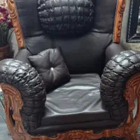 مبلمان 8نفره تمام چرم ترکیه