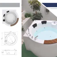 جکوزی شیک ، مدرن و با کیفیت|مصالح و تجهیزات ساختمان|رشت, دیلمان|دیوار