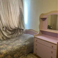 سرویس خواب دخترانه تخت کمد کنسول