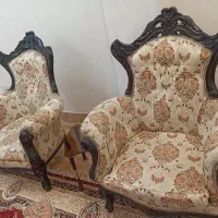 مبل سلطنتی 9 نفره شیک و تمیز.میز ناهار خوری|مبلمان خانگی و میز عسلی|الوند, |دیوار