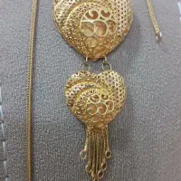 گردنبند قلب و النگو ورساچ طلا