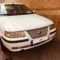 سمند EF7 بنزینی سفید مدل ۱۳۹۶