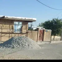 درب حیاط ماشین رو .بدون رنگ