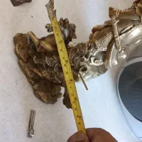 درشکه برنز قدمت دار زیبا|کلکسیون اشیاء عتیقه|کرمانشاه, |دیوار