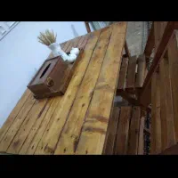 میزچوبی تاشو۴نفر|میز و صندلی غذاخوری|املش, |دیوار