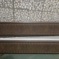 کتیبه بالای پرده ۳متری+پایه نگهدارنده، میله پرده،