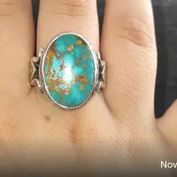 انگشتر نقره فیروزه