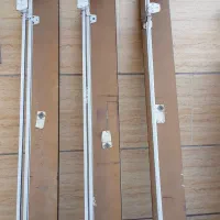 ۳عدد پرده با کتیبه و میله پرده|پرده، رانر، رومیزی|رشت, حومه رشت|دیوار