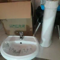 روشویی نو ۷۰ سانتی باتمام مخلفات