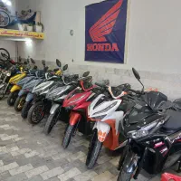 موتور اسکوتر رنگ بندی موجود