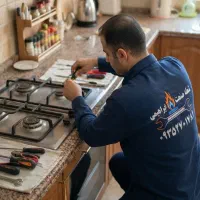تعمیرات تخصصی اجاق گازصفحه ای بخاری باضمانت۳ساله