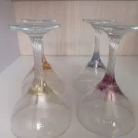 چهار عدد بستنی خوری،ژله، دسر پاشاباغچه