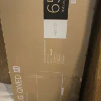 کارتن تلوزیون 65 LG QNED AI 2024  همراه کاهوچوب