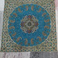 دوتا رومیزی ترمه در حد نو هستین|پرده، رانر، رومیزی|تهران, نظامآباد|دیوار