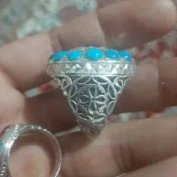 انگشتر  فیروز  یاقوت مشکی انگشتر هفت جد|جواهرات|تربت جام, معدآباد|دیوار