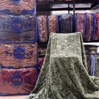 پتو شادیلون طرح دار دو نفره