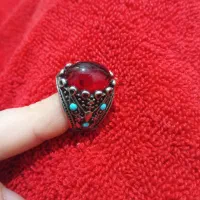 انگشترهای نقره قدیمی دستساز و ماشینی|کلکسیون اشیاء عتیقه|لنگرود, |دیوار