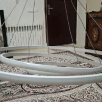 لوستر مدرن سه حلقه کهکشانی ریموت دار